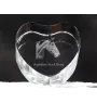 Cheval d'élevage australien - une photo de cheval dans un cristal, un cœur en cristal, un cadre exceptionnel avec une photo de la marque Art-Dog