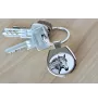 Basque Mountain Horse - keychain with a horse, keychain with a print, personalized pendant from the Art-Dog brand