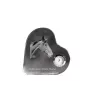 Australian Stock Horse - crystal clock with a picture of a horse, heart-shaped shelf clock, personalized standing clock by Art-Dog brand