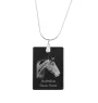 Australisches Zuchtpferd - Crystal pendant with horse, silver necklace with photo, personalised pendant by Art-Dog brand