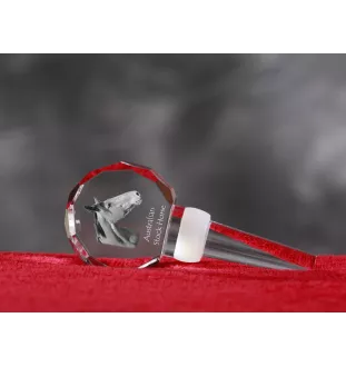 Australisches Zuchtpferd - Kristallflaschenverschluss mit Pferd, einzigartiger Weinverschluss mit Foto, personalisiertes Geschenk für Sommelier der Marke Art-Dog