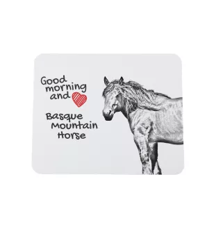 Baskijski koń górski podkładka pod mysz z koniem Art-Dog