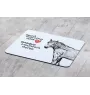 Cheval de montagne basque - tapis de souris imprimé, tapis de souris personnalisé avec un cheval, un gadget unique pour un employé de bureau de la marque Art-Dog
