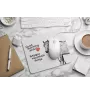 Baskisches Bergpferd - Mauspad mit Druck, personalisiertes Mauspad mit Pferd, einzigartiges Gadget für Büroangestellte von Art-Dog.