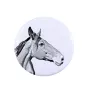 Cheval d'élevage australien - Bague de collection avec l'image d'un cheval, produit fait à la main, marque Art-Dog