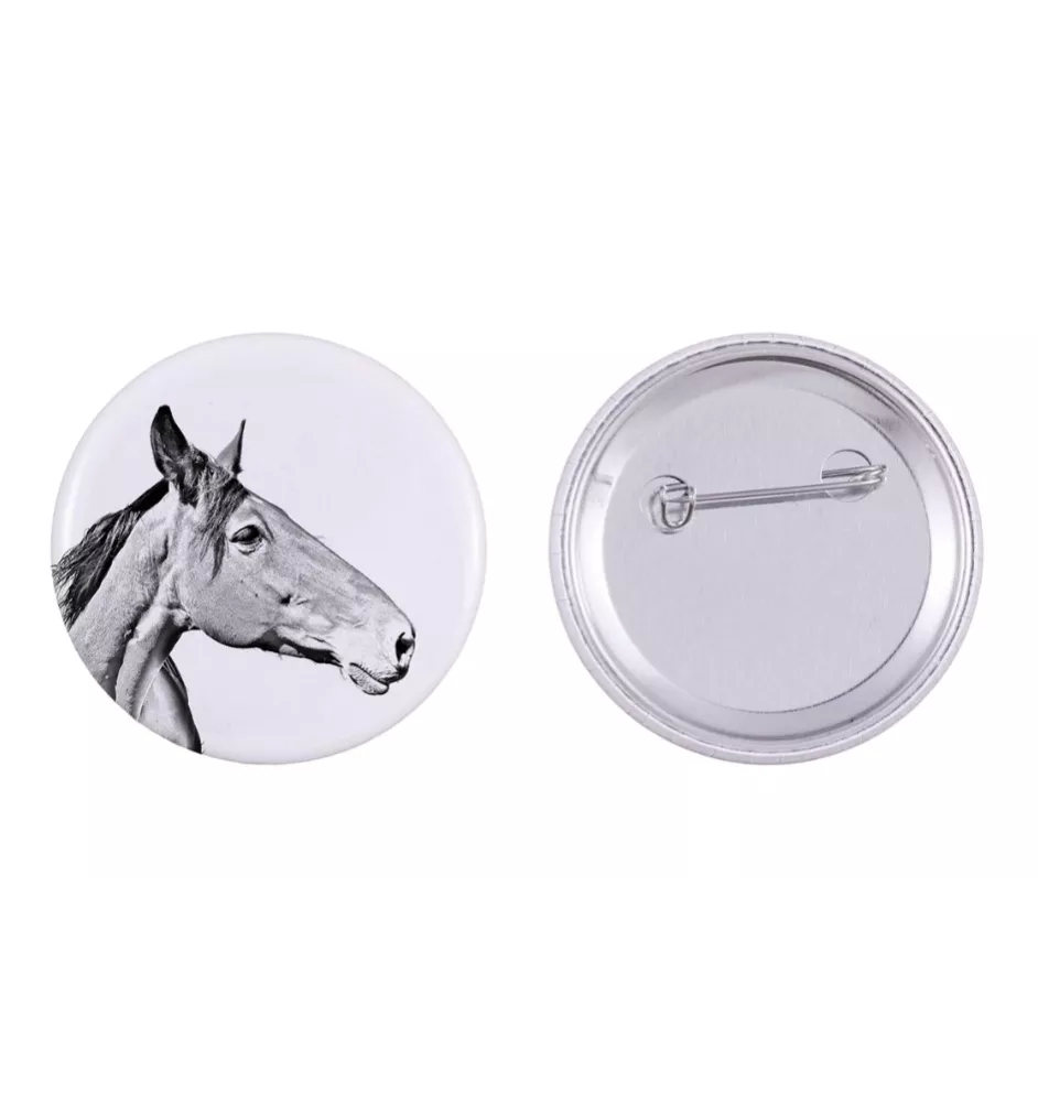 Australian Stock Horse przypinka z koniem duża Art-Dog