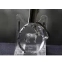Baskisches Bergpferd - pendant with a picture of a horse, crystal key ring in a gift box, unique gift by Art-Dog brand
