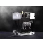 Basque Mountain Horse - Candle holder with picture of a horse, crystal tealight holder, personalised gift by Art-Dog brand