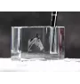 Cheval d'élevage australien - Porte-stylos, organiseur en cristal avec image d'un cheval, décoration de bureau unique par la marque Art-Dog