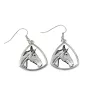 Australian Stock Horse - earrings with a horse, hanging earrings with a picture, personalized jewelry with Art-Dog brand print