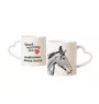 Australian Stock Horse - cup with a dog, adorable cup with a heart-shaped handle, universal gift from the Art-Dog brand