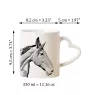 Australian Stock Horse - cup with a dog, adorable cup with a heart-shaped handle, universal gift from the Art-Dog brand
