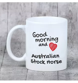 Cheval d'élevage australien - tasse avec chien, tasse personnalisée avec impression, cadeau classique pour tous de la marque Art-Dog