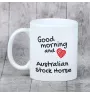 Australian Stock Horse - cup with a dog, personalized cup with a print, a classic gift for everyone from the Art-Dog brand