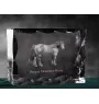 Basque Mountain Horse - kryształ ze zdjęciem konia, szklana statuetka ze zdjęciem, wyjątkowa ramka ze zdjęciem marki Art-Dog