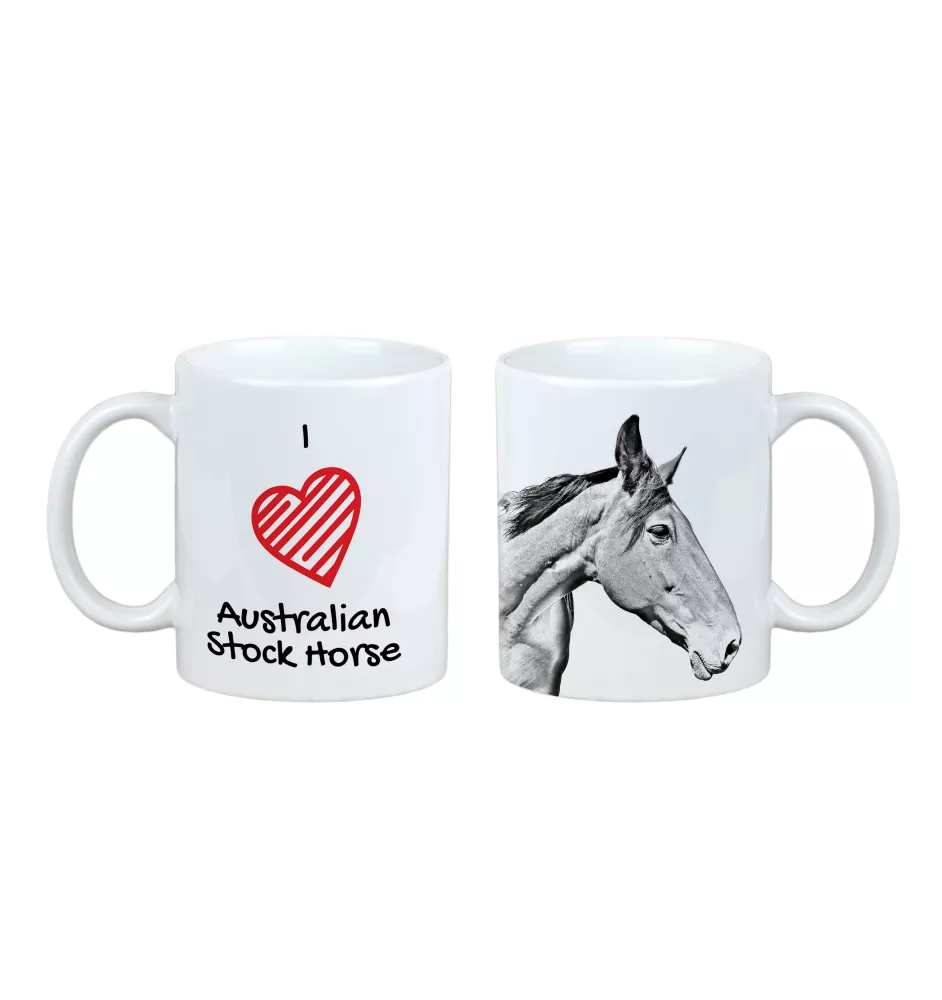 Australisches Zuchtpferd - Tasse mit Pferd, niedliche Tasse mit Grafik, Geschenk mit Ihrem Foto von der Marke Art-Dog