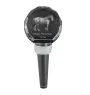 Basque Mountain Horse - Crystal bottle stopper with horse, unique wine stopper with photo, personalised gift for sommelier by Art-Dog brand