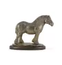 Percheron - Belge - une urne pour les cendres d'un cheval, une urne avec une statuette, une élégante urne avec un cheval de la marque Art-Dog