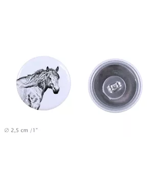 Basque Mountain Horse - earrings your photo, handmade, jewelry handcrafted by Art-Dog brand