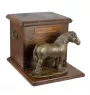 Belgijski, Percheron duża urna z statuetką konia Art-Dog