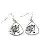 Cheval de montagne basque - boucles d'oreilles avec un cheval, boucles d'oreilles pendantes avec une image, bijoux personnalisés avec l'impression de la marque Art-Dog