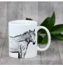 Basque Mountain Horse - cup with a horse, cute cup with graphics, a gift with your photo from the Art-Dog brand
