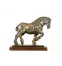Belgischer/Percheron - Reiterstatue, Pferdesilhouette auf Holz, prestigeträchtiger Preis im Wettbewerb der Marke Art-Dog