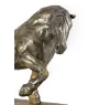 Belgian/Percheron - horse figurine, horse silhouette on wood, prestigious award in the Art-Dog brand competition