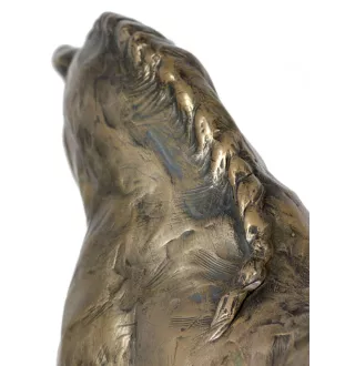 Belgian/Percheron - horse figurine, horse silhouette on wood, prestigious award in the Art-Dog brand competition