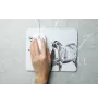 Clydesdale - tapis de souris imprimé, tapis de souris personnalisé avec un cheval, un gadget unique pour un employé de bureau de la marque Art-Dog