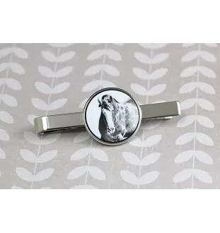 Clydesdale - Krawattennadel mit Pferd, personalisierter Krawattenclip, einzigartiges Geschenk für Männer von der Marke Art-Dog