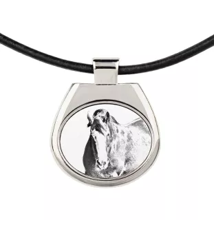 Clydesdale - Halskette mit Pferd, personalisierter Anhänger mit Foto, einzigartige Halskette für Frauen und Männer von der Marke Art-Dog