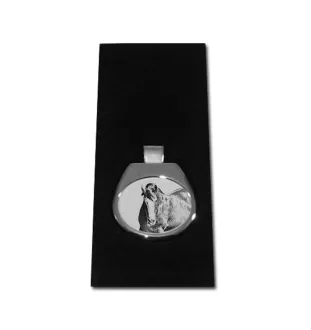 Clydesdale - horse necklace, personalized pendant with a photo, unique necklace for women and men by Art-Dog brand