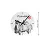 Clydesdale - wall clock with a horse, shelf clock with a print, personalized home decoration from the Art-Dog brand