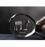 Clydesdale brelok do kluczy kryształowy z koniem Art-Dog