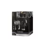 Clydesdale - Bougeoir avec image d'un cheval, porte bougie en cristal, cadeau personnalisé par la marque Art-Dog