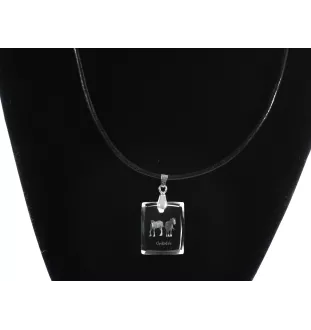 Clydesdale wisiorek kryształowy  z koniem Art-Dog