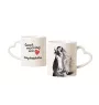 Clydesdale - Tasse mit Hund, entzückende Tasse mit herzförmigem Henkel, universelles Geschenk der Marke Art-Dog