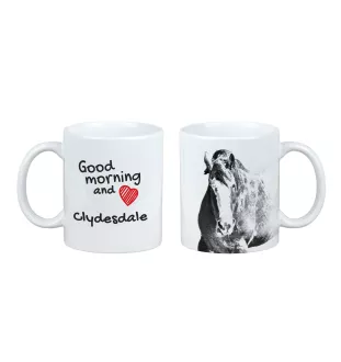 Clydesdale - tasse avec chien, tasse personnalisée avec impression, cadeau classique pour tous de la marque Art-Dog