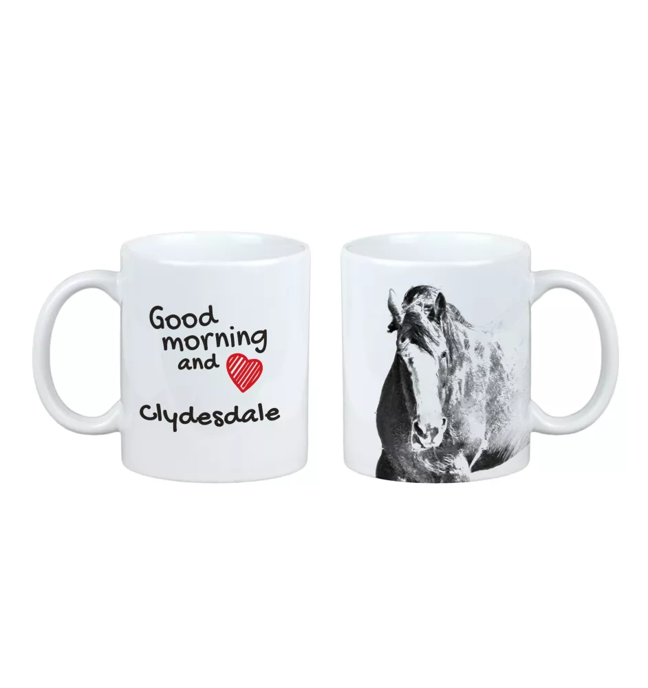 Clydesdale - tasse avec chien, tasse personnalisée avec impression, cadeau classique pour tous de la marque Art-Dog