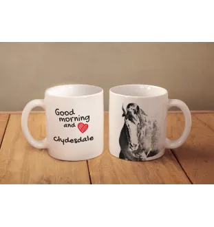 Clydesdale kubek z koniem good morning Art-Dog