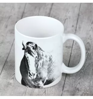 Clydesdale kubek z koniem Makes me happy Art-Dog