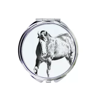 Clydesdale lusterko z koniem Art-Dog