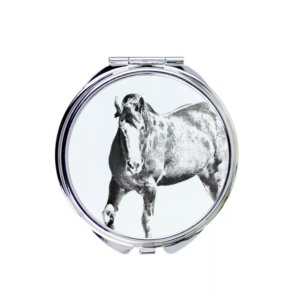 Clydesdale lusterko z koniem Art-Dog