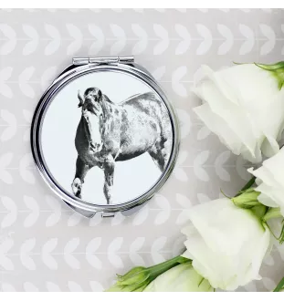 Clydesdale lusterko z koniem Art-Dog