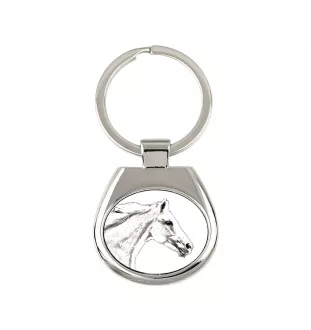 Tschechisches Warmblut - Schlüsselanhänger mit Pferd, Anhänger mit Aufdruck, personalisierter Anhänger der Marke Art-Dog