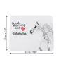 Falabella - Mauspad mit Druck, personalisiertes Mauspad mit Pferd, einzigartiges Gadget für Büroangestellte von Art-Dog.