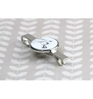 Czech Warmblood - tie clip with a horse, personalized tie clip, a unique gift for a man from the Art-Dog brand