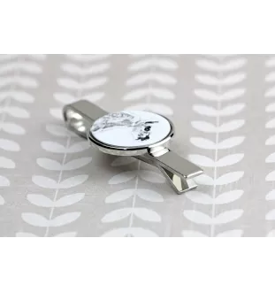 Falabella - tie clip with a horse, personalized tie clip, a unique gift for a man from the Art-Dog brand