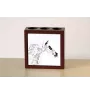 Falabella - pen holder with a horse, desk organizer with a print, personalized desk decoration from the Art-Dog brand